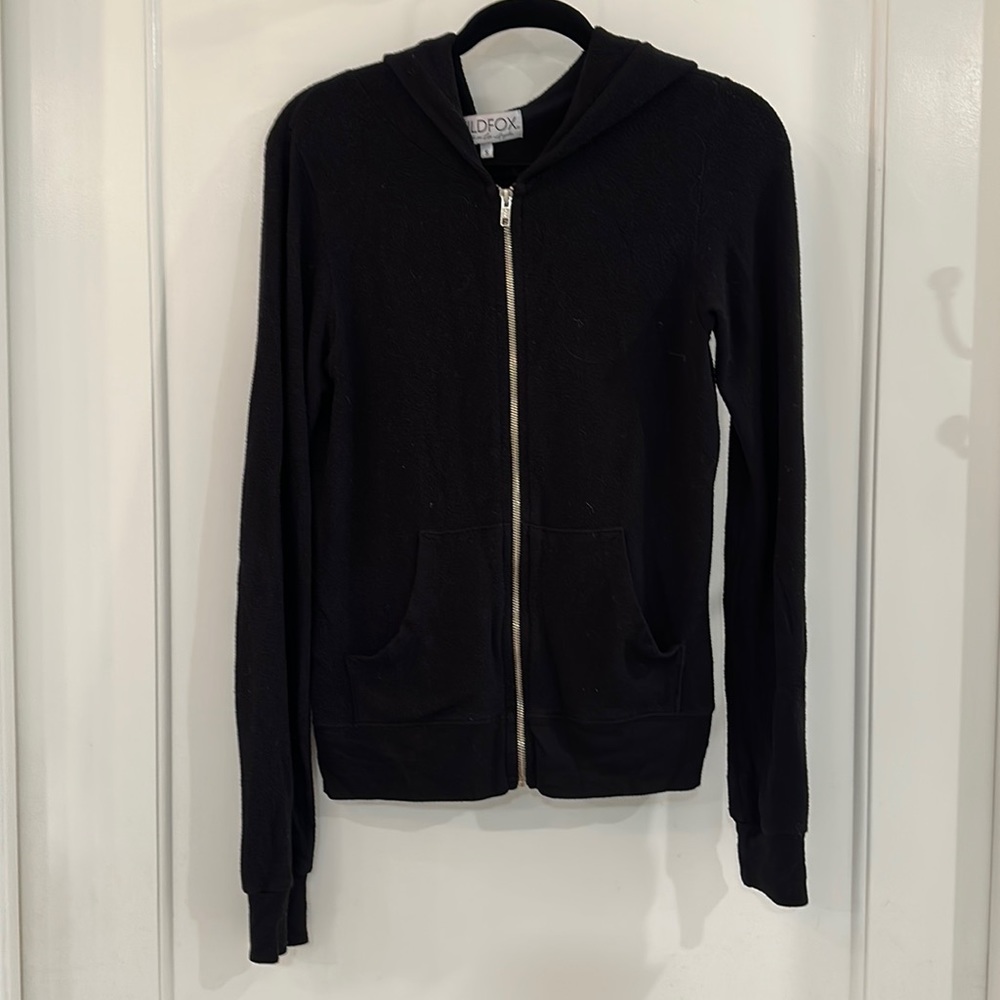 Wildfox black hoodie. Womens size small.